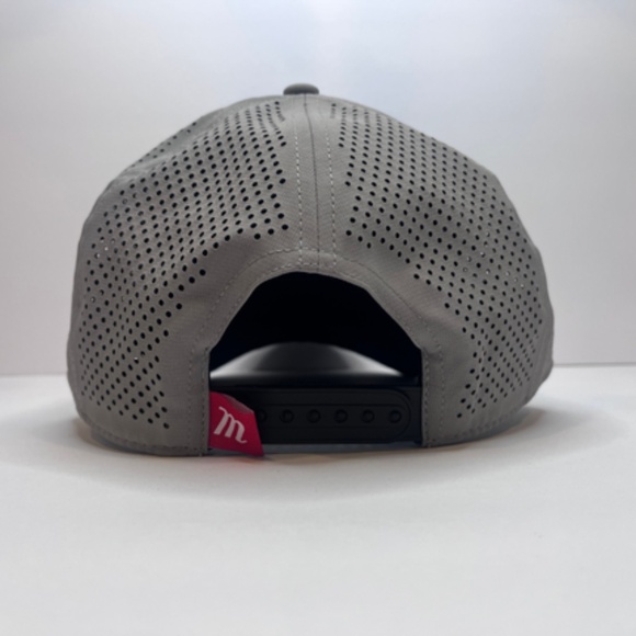Marucci Performance Trucker Hat – Gray Snapback (Perforated Back) - Picture 3 of 6